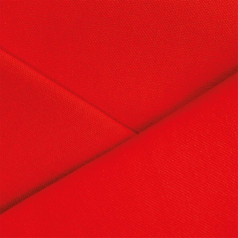 "Bold Red Heavy Canvas Coated Uni - 10 Words"