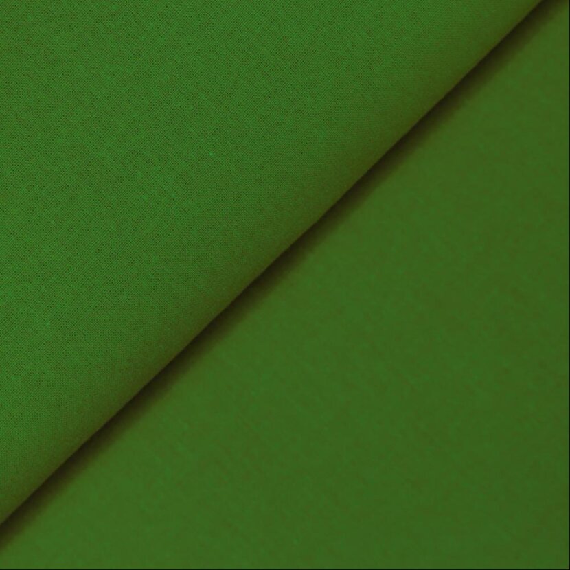Baumwolle Uni - Grün