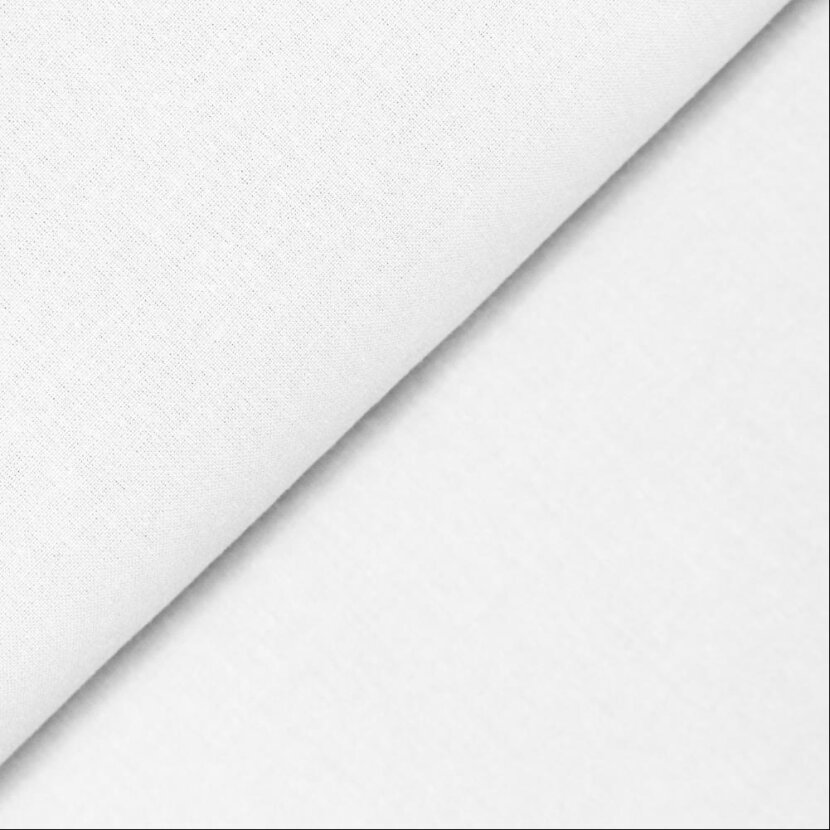 Cotton Solids - White