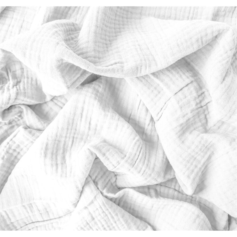 "Triple Muslin - White: The Ultimate Must-Have"