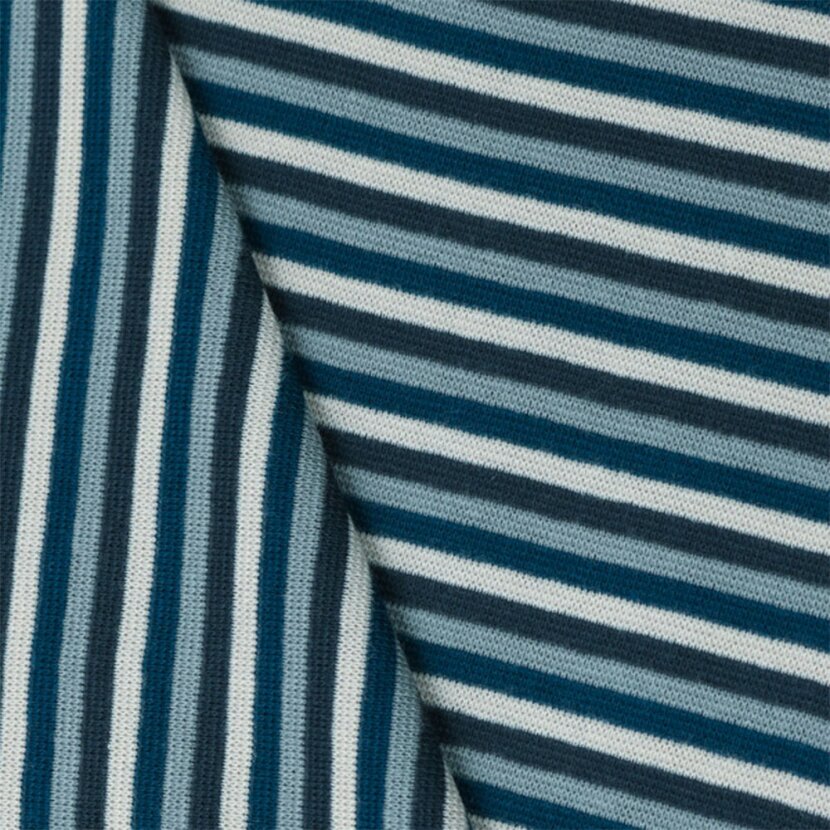 "Cuff Stripe - Poseidon Blue: Stylish and Versatile Fashion Accessory"