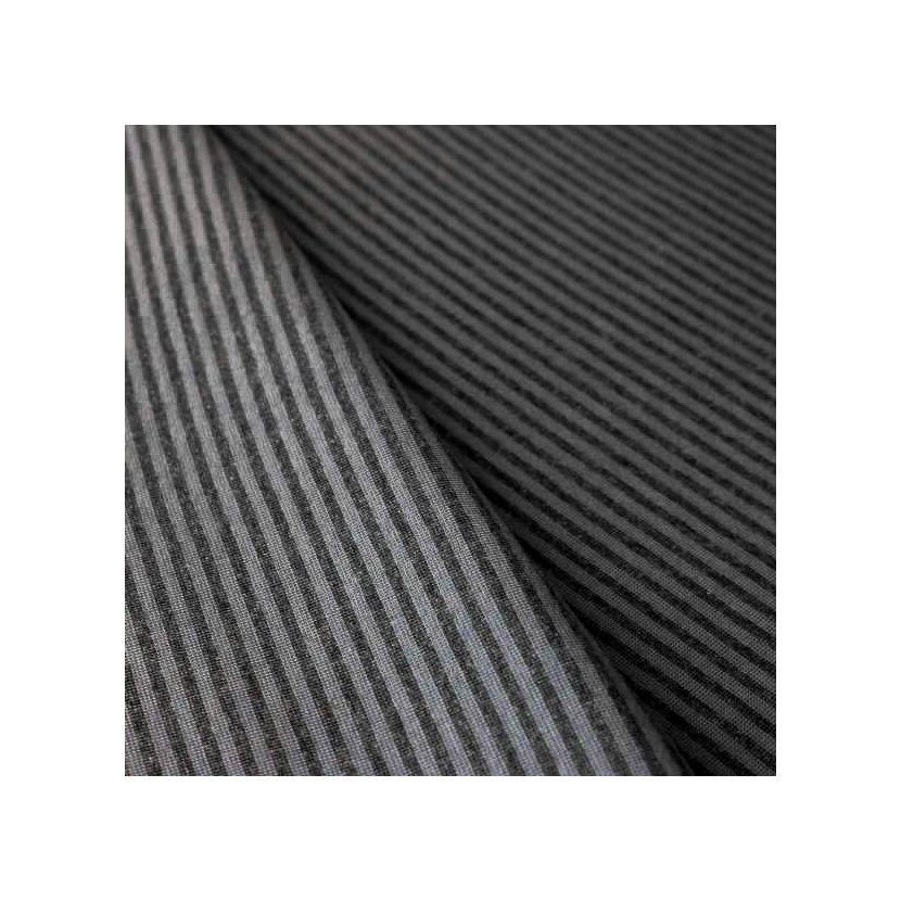 Cuff Stripe - Melange Light Grey / Dark Grey