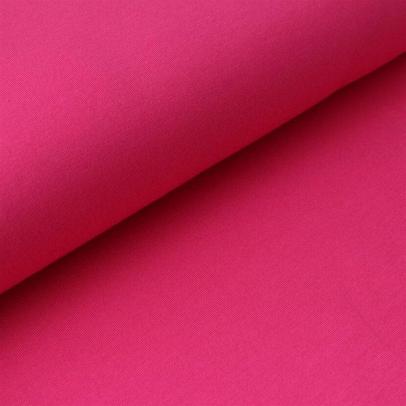 Baumwoll Jersey Uni - Pink